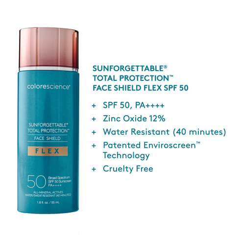 Colorescience Sunforgettable® Total Protection® Face Shield Flex SPF 50 - MEDIUM