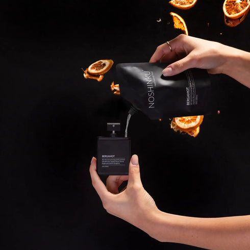 Refillable Bergamot Nourishing Pocket Hand Sanitizer - Refillable