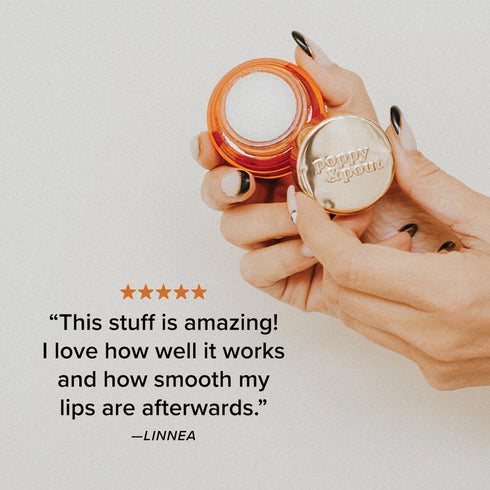 Poppy & Pout - Lip Scrub, Marshmallow Creme