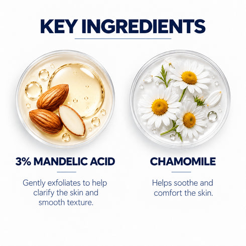 GlyMed Plus Idyllic Cleanser With 3% Mandelic Acid