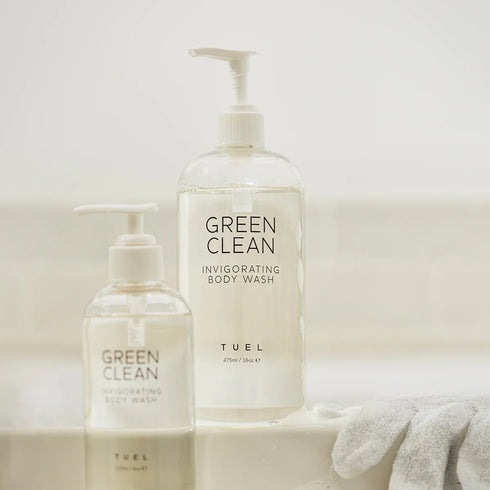 Tuel Green Clean Invigorating Body Wash Large