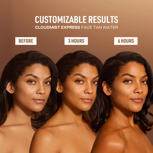 CLOUDMIST EXPRESS NUDA FACE TAN WATER