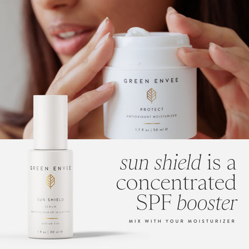Sun Shield Serum Broad Spectrum SPF 50 Sunscreen Medium Tint