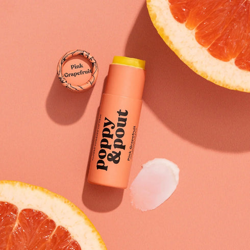 Poppy & Pout - Lip Balm, Pink Grapefruit