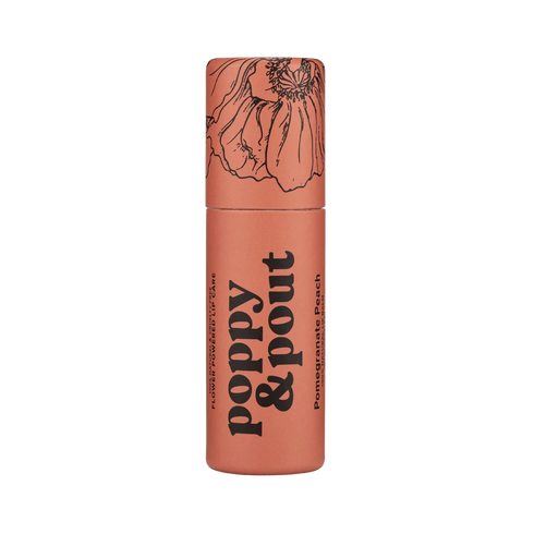 Poppy & Pout - Lip Balm, Pomegranate Peach