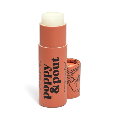 Poppy & Pout - Lip Balm, Pomegranate Peach