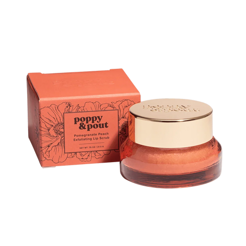 Poppy & Pout - Lip Scrub, Pomegranate Peach