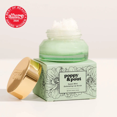 Poppy & Pout - Lip Scrub, Sweet Mint